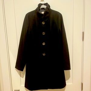 J Crew Factory, Black, Size 10, Wool Blend